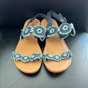Stylish Navy and Blue Women's Sandals